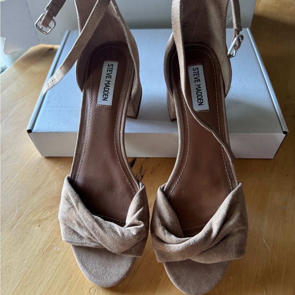 Steve Madden Tan BLLAST Women's Heeled Sandals